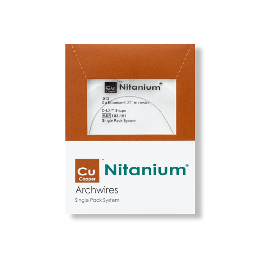 CuNitanium Carriere D-LX 27° дуга .014